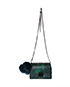 Petite Lockett Python Shoulder Bag, front view